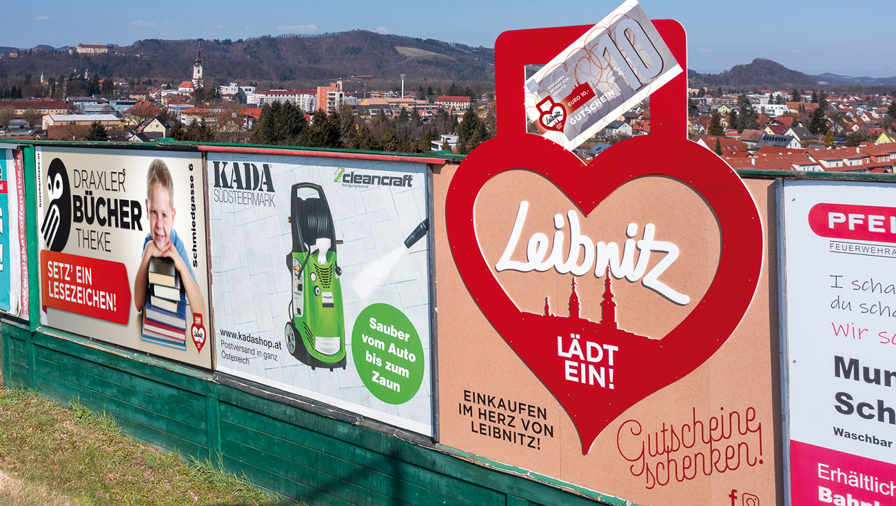 Leibnitz lädt ein! Gutschein-Plakatstelle